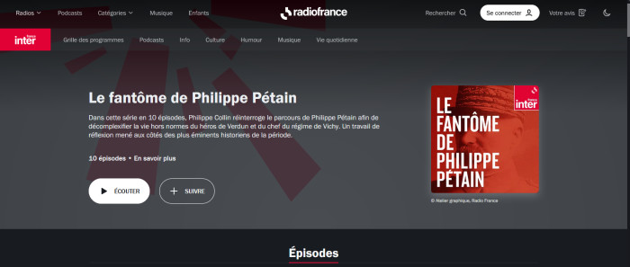 Le fantôme de Philippe Pétain